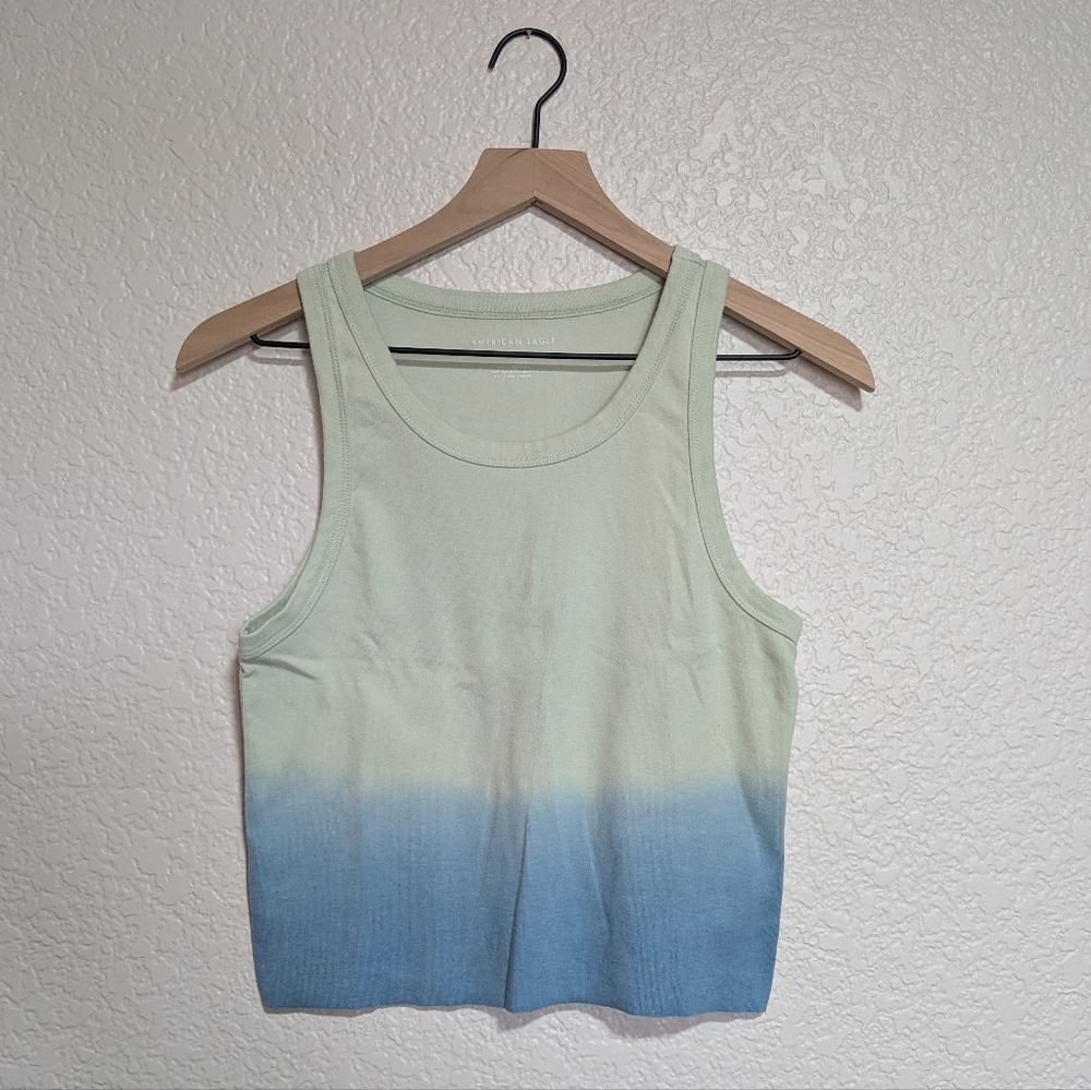 American Eagle Ombre Colorblock Tank / XS